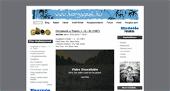 Desktop Screenshot of horgaszat.hu